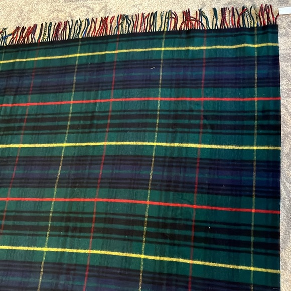 Johnston Home Reversible 100% Lambswool Blanket / Throw New w/Tags - Picture 11 of 13
